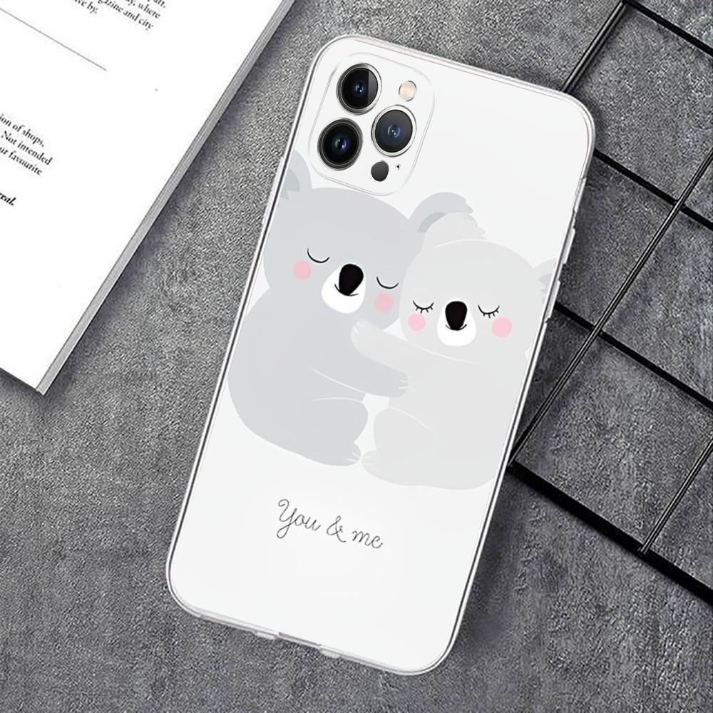 Koala Bear Cute Phone Case For IPhone 14 11 12 13 Mini Pro XS Max Cover 6 7 8 Plus X XR SE 2020 Funda Shell