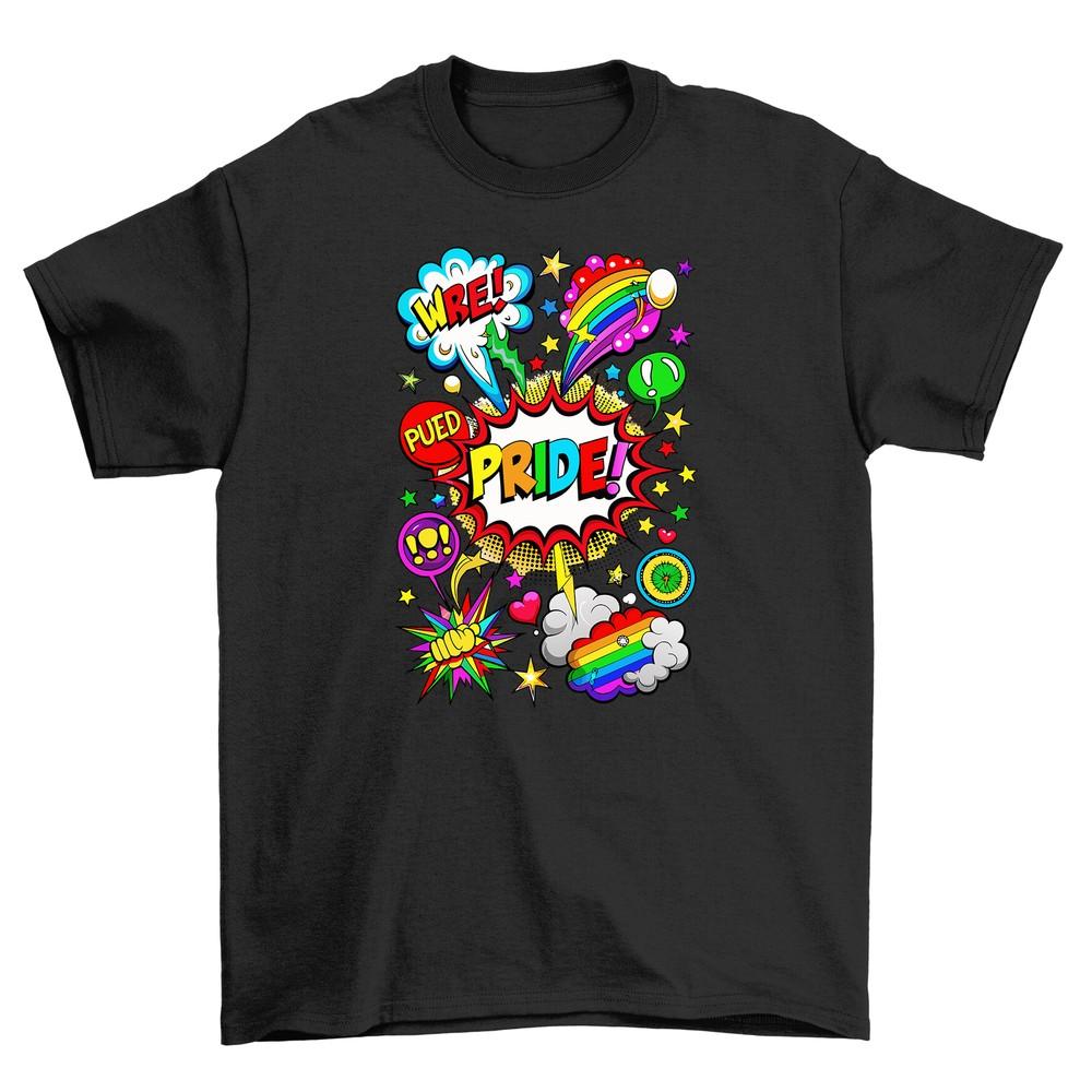 Pride_6 Comic Book Characters t-shirt - Unleash Your Inner Superhero! Funny and
