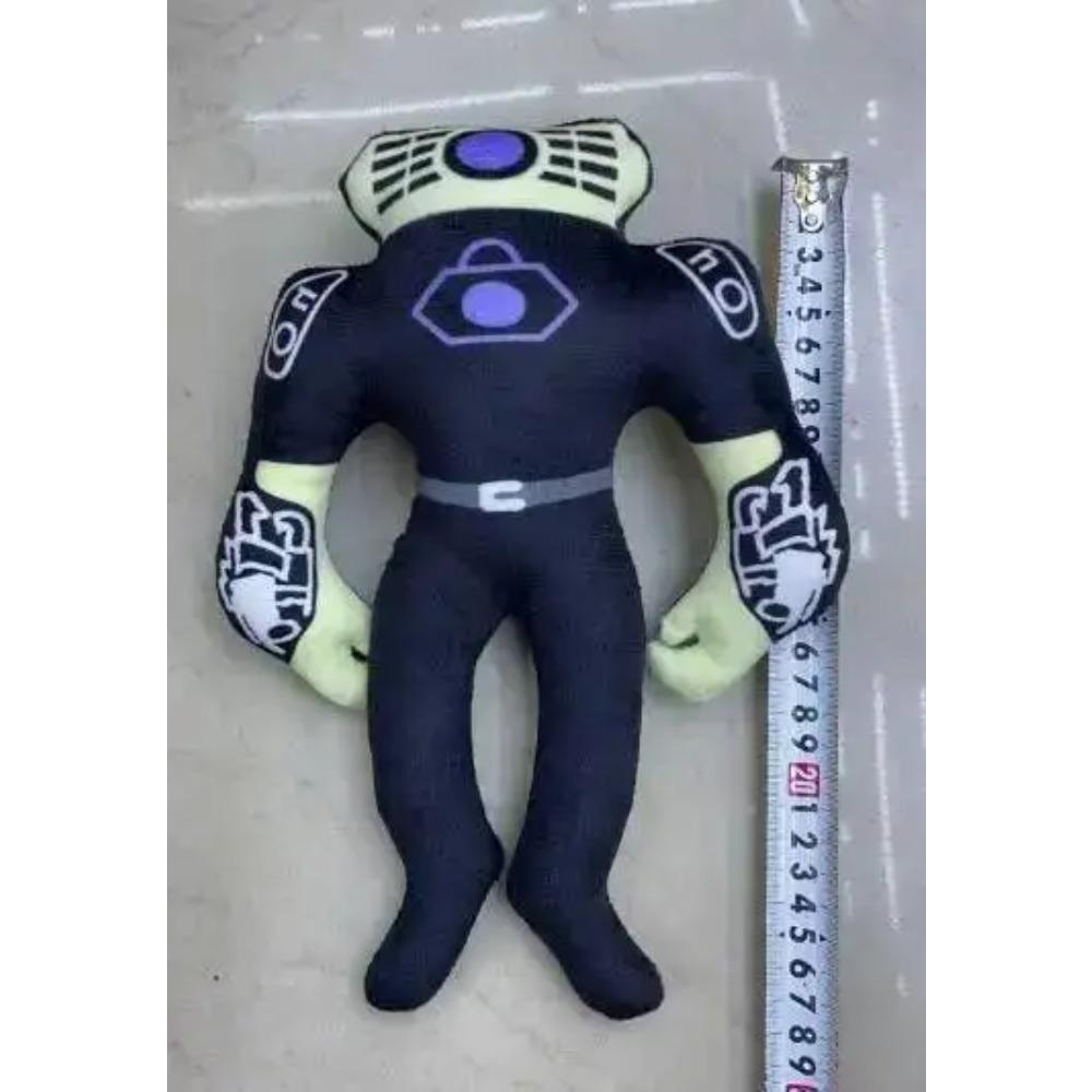 Skibidi Toilet Titani TV Man Speakerman Cameraman Peluche Titani Drill Man Clock Speaker Man Camera Man Peluche Giocattolo Morbido