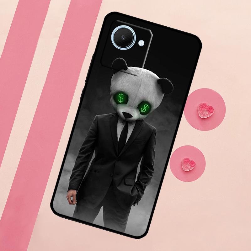 Man Suit Shirt Tie For Realme C67 C75 C63 C61 C71 C55 C51 C65 C53 10 11 12 13 14 15 Pro Plus GT6 GT7 Pro Case