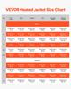 VEVOR Heated Jacket for Women with 7.4V Battery, Soft Shell Electric Heating Coat