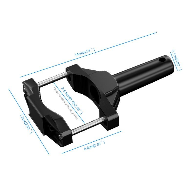 Aluminiumlegierung Universal Motorrad Scheinwerfer Halterung Motor Stoßstange Modifizierter Scheinwerfer Verlängerungsstange Rahmenhalterung