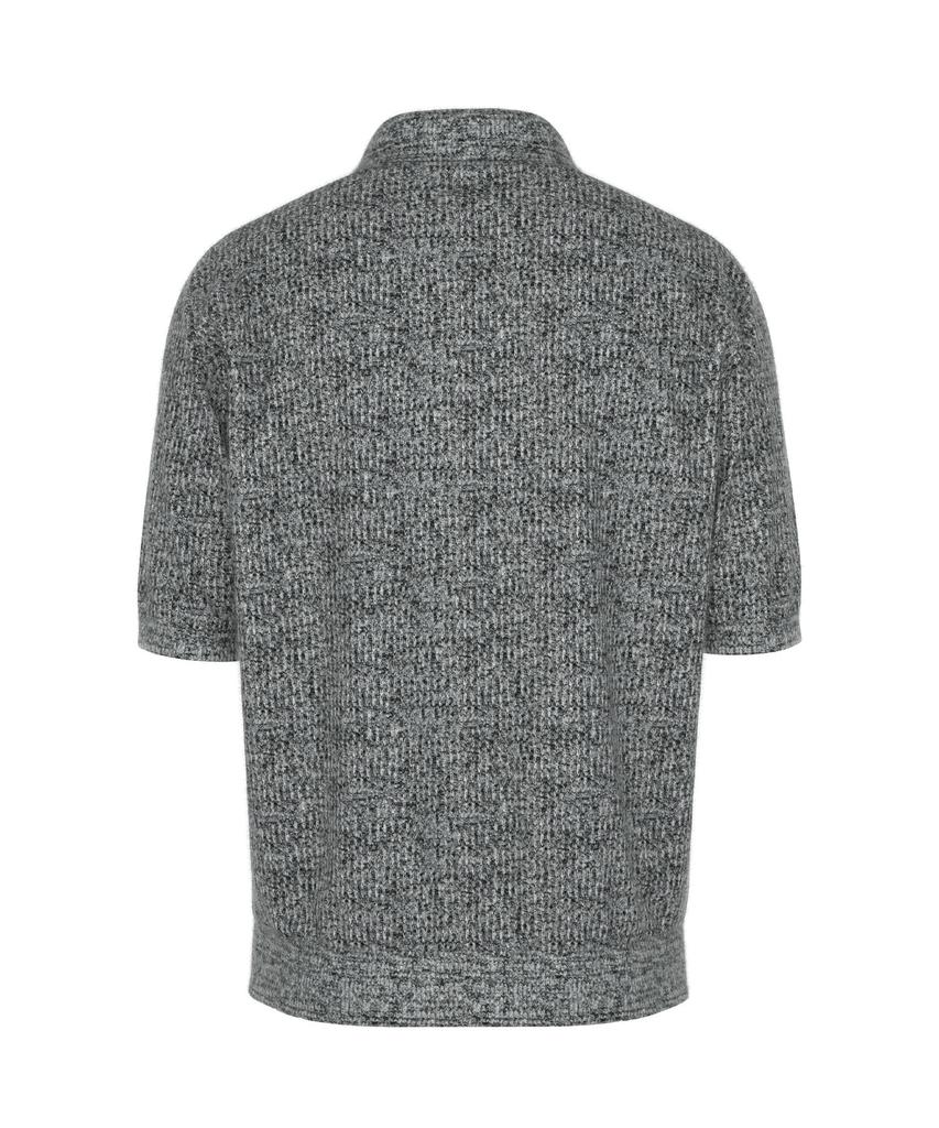 DREAMWORLD Bookle Half Collar Knit (Black)
