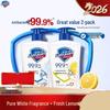 Safeguard Antibacterial Hand Wash Set (Pure White & Lemon)