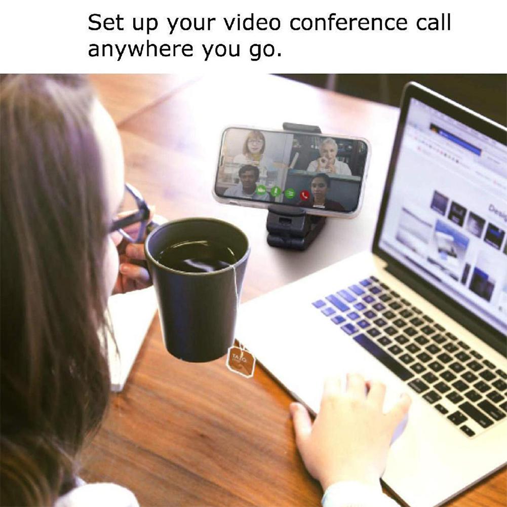 Foldable Portable Stand,Mini Phone Holder for Airplane Travel - 360° Rotatable and Watching Dramas and Learning Dishes Stand