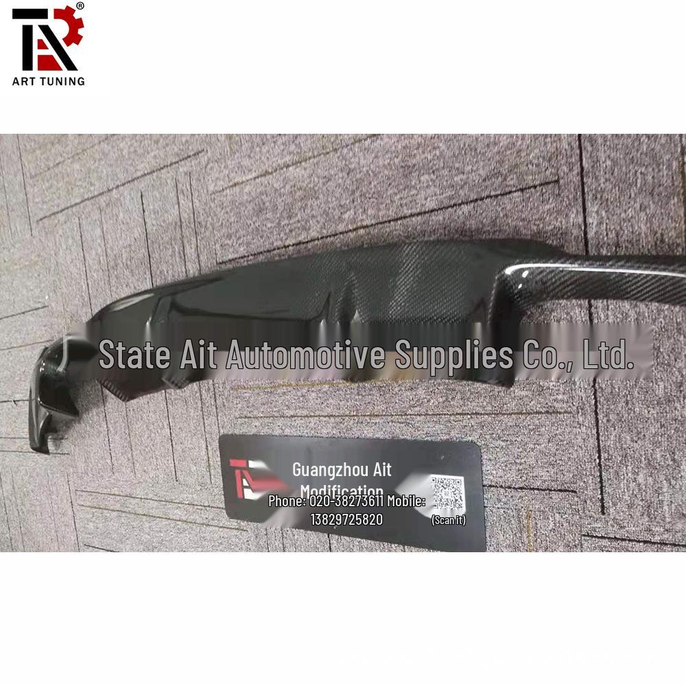 3D Carbon Fiber Rear Spoiler Lip for BMW 4 Series (F32/F33/F36) Modification