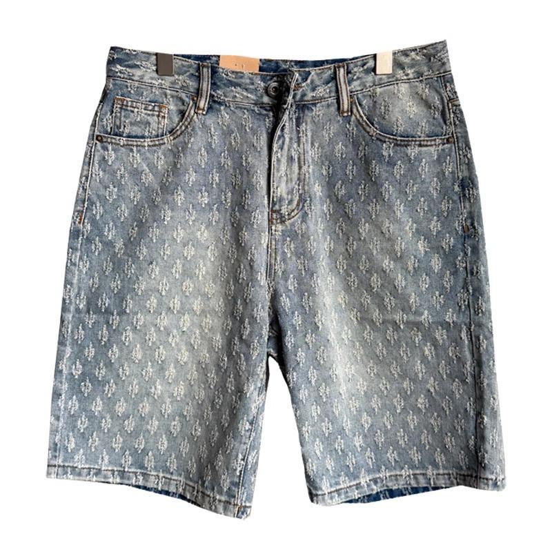 Trendige Herren-Shorts im amerikanischen Stil, locker, gerade, lässig, mittellang, für den Sommer
