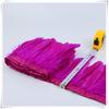 High Quality Multicolor Goose Feather Trims 2yards 6-8inches/15-20cm Fringed Feather Trim for Skirt/costumes Ribbon Feathers