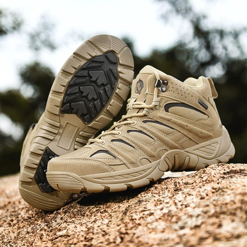 Outdoor Shoes, High Top Hiking Boots, Outdoor Training Shoes, Plus Size Shoes, Men's Martin Boots