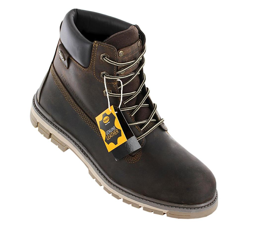 Dockers By Gerli 6 Inch Boots - Men's Winter Boots Shoes Leather Brown 43LU001 ORIGINAL