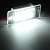 2PCS CANBUS White LED License Plate Lights For Opel Zafira Tourer C P12 2011 2012 2013-2016 Pre Facelift Car Rear Tail Lamps