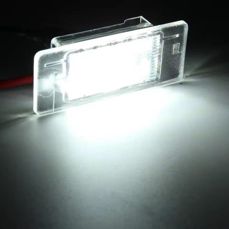 2PCS CANBUS White LED License Plate Lights For Opel Zafira Tourer C P12 2011 2012 2013-2016 Pre Facelift Car Rear Tail Lamps