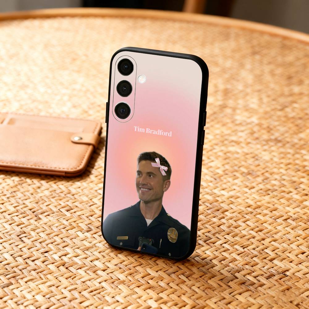 

Handsome T-Tim Bradford R-Rookied Phone Case For Samsung A73,72,71,53,52,51,22,91,80, Soft Black Cover Samsung a22 5g