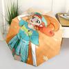 1pc Happiness Anime Character Outdoor Umbrella - Automatic Opening/Closing, Portable 3-Fold Design with Iron Frame - Perfect Gift for Fans, Travelers,