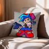 FNF BF Game FFriday Night FFunkin  Pillow Case Pattern Printed Pillowcase For Living Room Sofa Cushion Cover