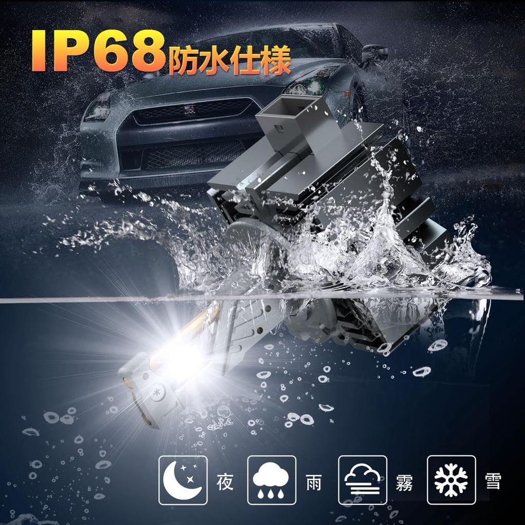 [24 000 lm Výbušná LED žárovka!] d1s LED světlomet, Vestavěný eliminátor chyb, D1s LED BMW, Kompatibilní