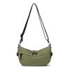 Japanese Waterproof Lightweight Nylon Crossbody Bag, Casual Multi-Pocket Unisex Phone Bag, Small Square Bag, Hiking and Shopping