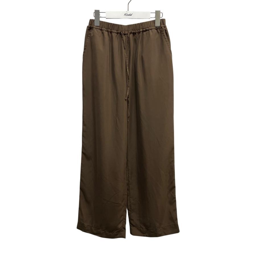 [Price reduction] SLOBE IENA 25SS Easy Pants 25-030-912-4101 Brown Size: 38 (Akashi Store)