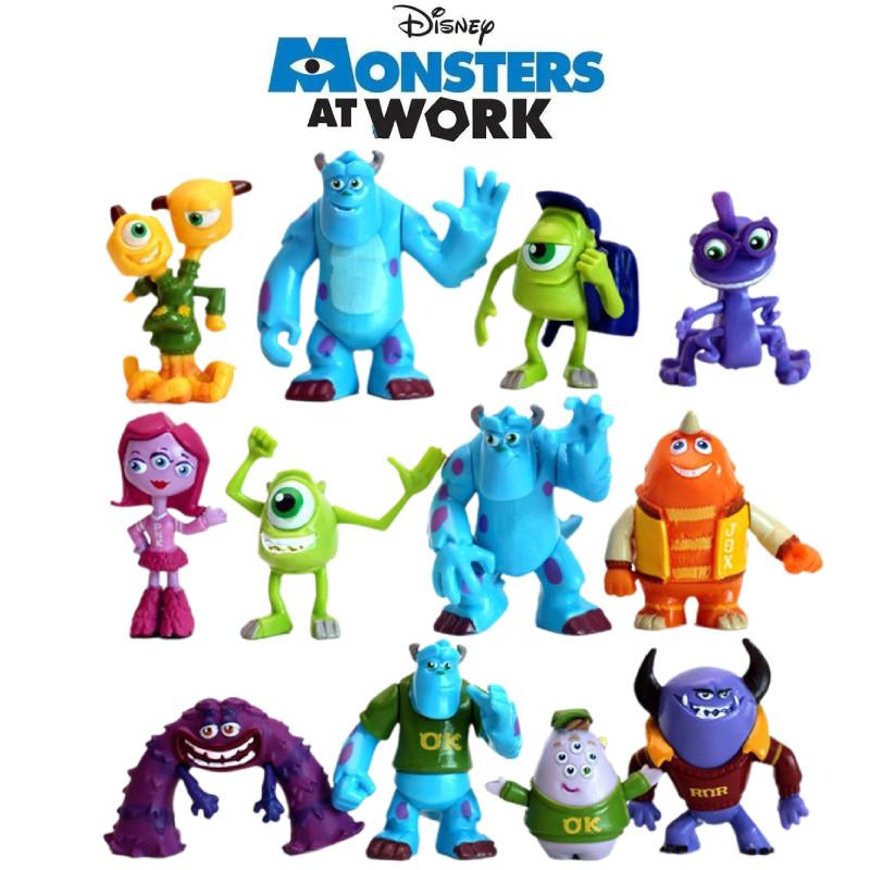 12 Unique Pvc Monster Dolls From Monster University Creative Figurines For Collectors