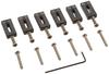 graphtech STRING SAVER ORIGINALS FOR STRAT TELE 2 SPACING BRIDGE SADDLES PS-8000-00 & 1/16"