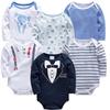 6-Piece Newborn Long-Sleeve Romper Set - 2025 Autumn Collection