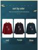 Elegant Embroidered Wool Coat for Elderly Women - Autumn/Winter Fashion with Velvet Lining