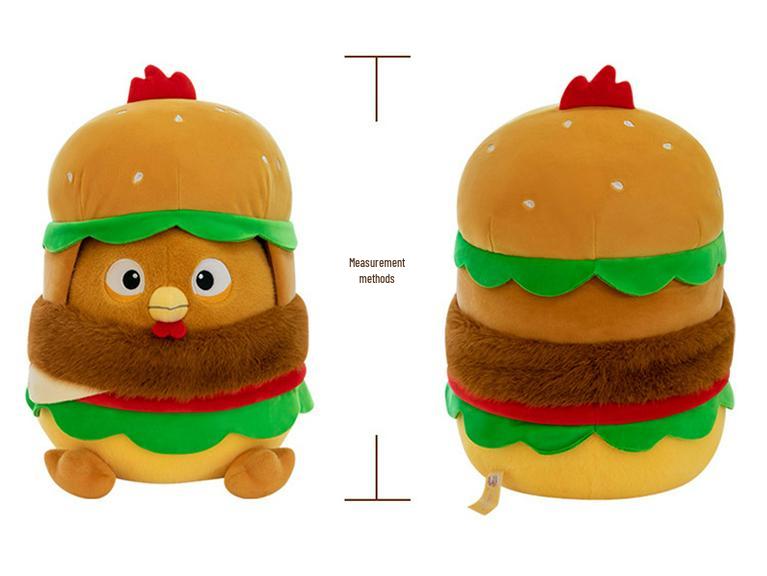 Creative Removable Chicken Plush Toy - Soothing Doll & Home Decoration for Kids