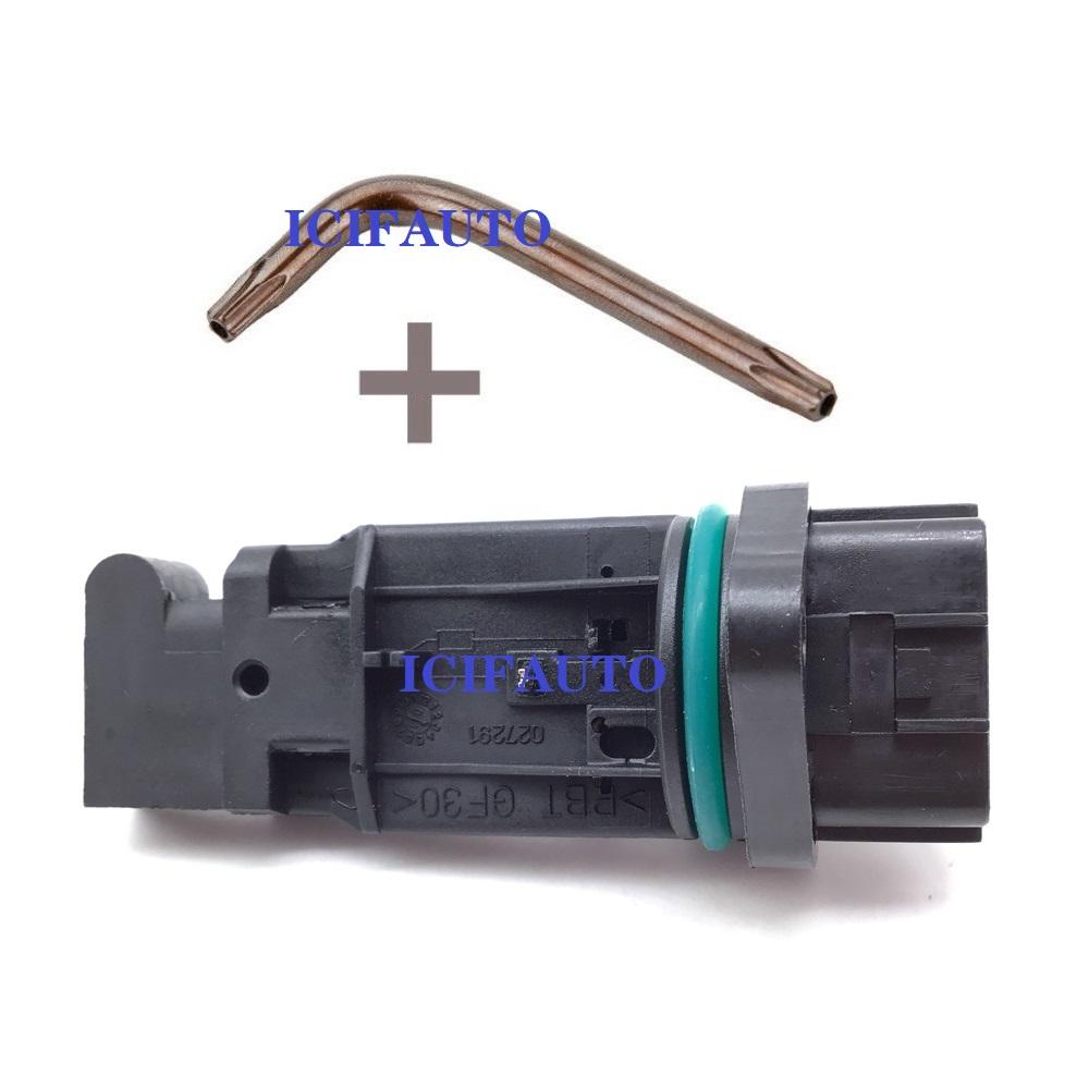 

4 or 5 Pins Mass Air Flow Meter Maf Sensor+Screwdriver 22680-AA301, 22794-AA010,22794-AA000 for Subaru Forester Impreza 2.0 T 4 Pins