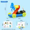 Self Made Wind Powered Car Model Assembly Material Set Children Educational Toysfor Educational Play