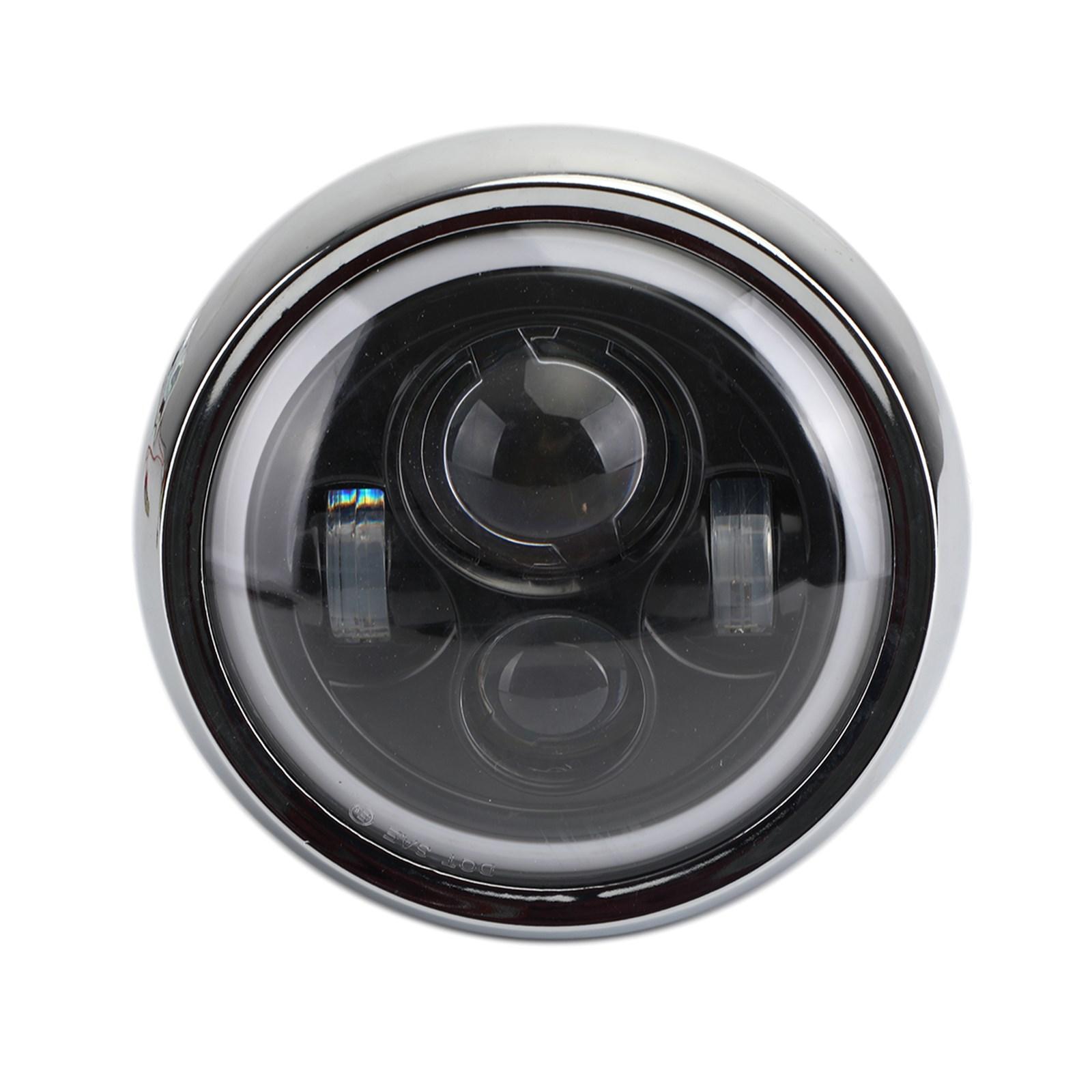 

7-дюймовая светодиодная фара ближнего/дальнего света DRL для мотоцикла Harley Dyna Cafe Racer Bobber