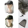 Protect Face and Neck from Annoying Bugs Mesh Head Net for Campers