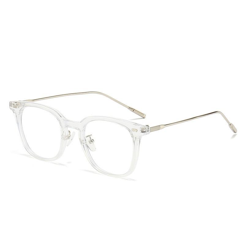 

Anti Blue Light Glasses Korean Anti Radiation Eyeglasses Round Metal Frame прозрачный
