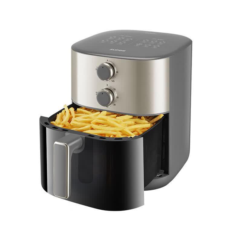 Supor KJ60D80 6L Digital Air Fryer with Viewing Window CN plug (adapter included)