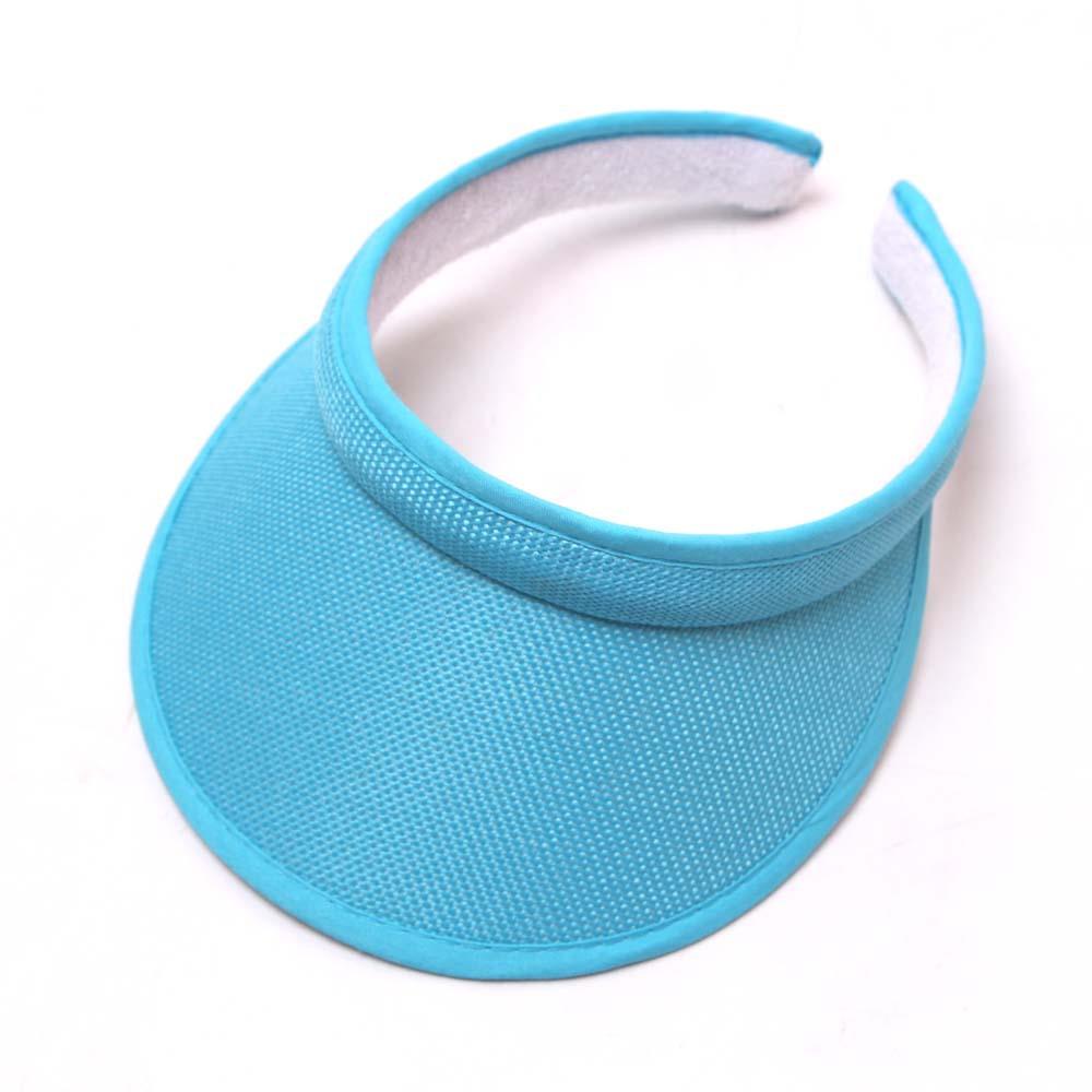 Clip On Womens Sun Visor Ladies Hat Cotton Clip On Sun Visor Tennis Golf Beach