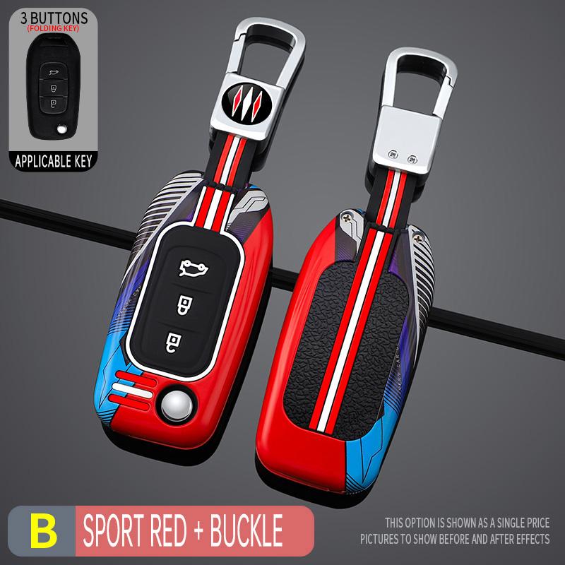 Car Key Case Cover Shell Fob for Renault GT Line Kadjar Captur Megane Sandero Stepway Logan Clio5 Arkana for Renault GTline