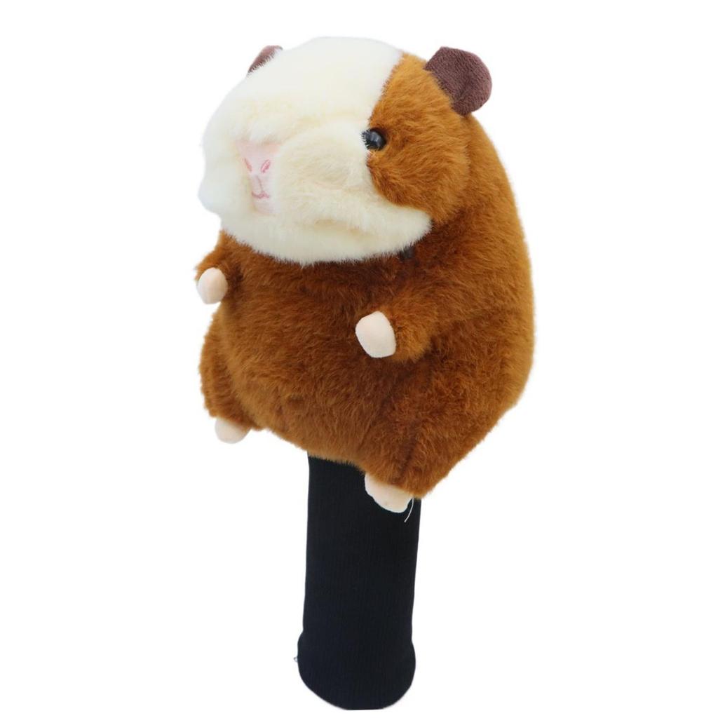 Novelty Golf Club Cover Plush Animal Headcover Scratch Resistant Protector for Fairway Wood Clubs