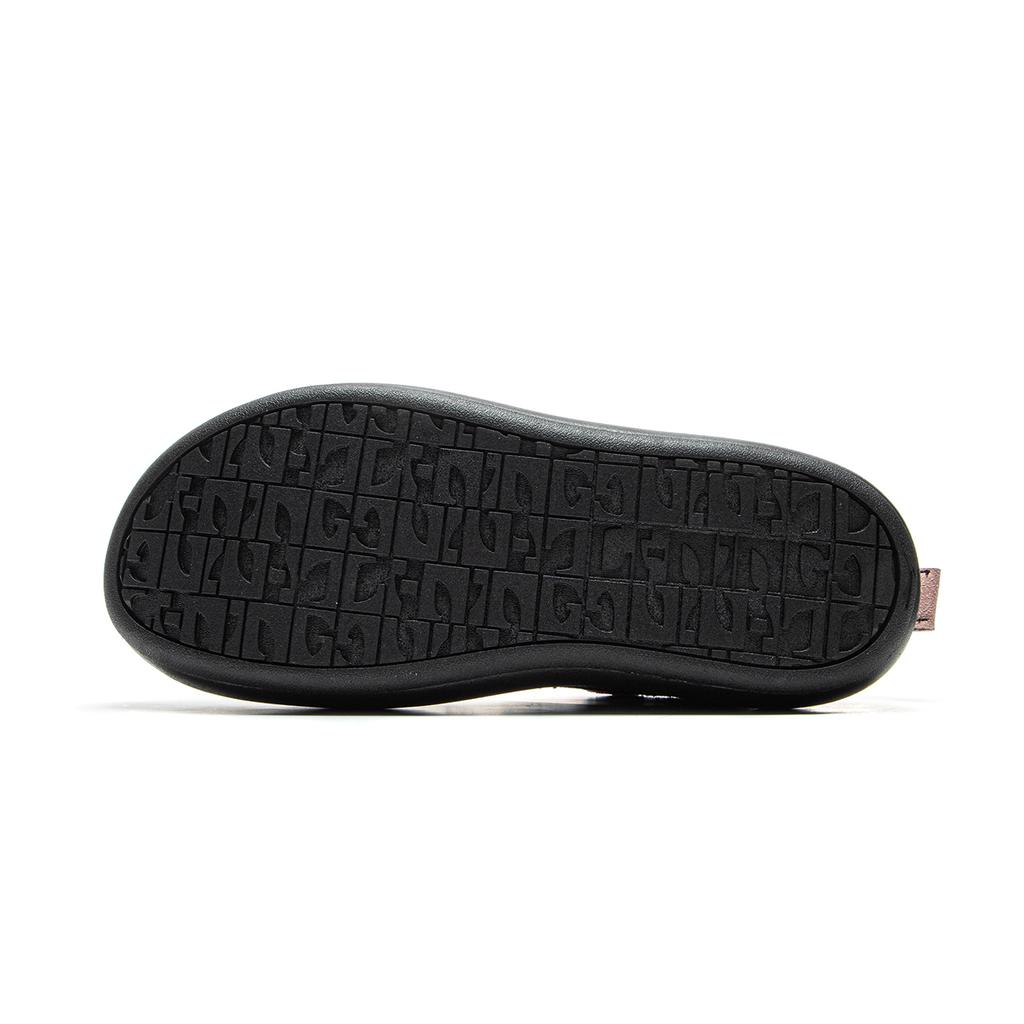Li Ning Puff Platform Trendy Sports Shoes With Cushioning Low Top Women Sneakers Black Pink AZGV044-3