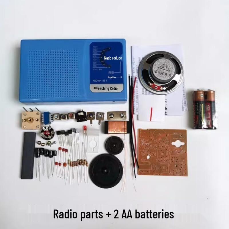 Womu Premium Zestaw do samodzielnego montażu radioodbiornika lampowego