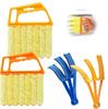 Washable Air Conditioner Vent & Blind Cleaning Brush with Removable, Fluffy Seven-Tooth Design