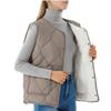 Women's Fashion Light Jacket Stand Collar Multicolor Zipper Button Coat