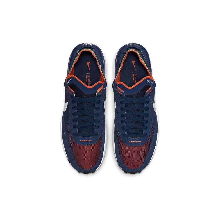 Nike Waffle One Midnight Navy Orange Melon Tón Pánské tenisky Modrá Bílá DA7995-401