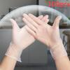 100Pcs PVC Disposable Gloves Waterproof Powder Free Latex Gloves for Household Kitchen Laboratory Cleaning Gloves