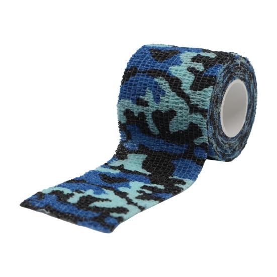 1 Roll Camouflage Tape Anti-scratches Self-Adhesive Widely Applied Military Camo Stretch Bandage Tape