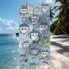C-Chiikawa Cute Towel Quick Drying Beach Towels Are Suitable For Swimming Pools Camping Yoga And The Gym