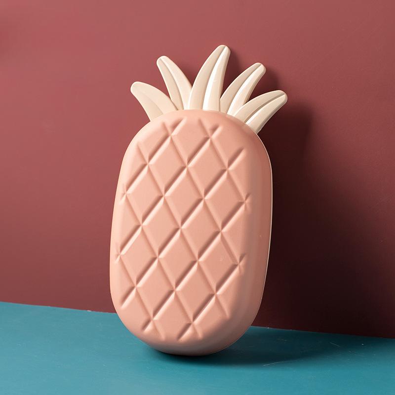 Pineapple Travel Soap Box Portable Draining Soap Box Cute Large Household Laundry Soap Box