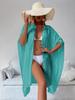 Bamboo Cotton Loose Beach Cardigan - Sun Protection Cover-Up