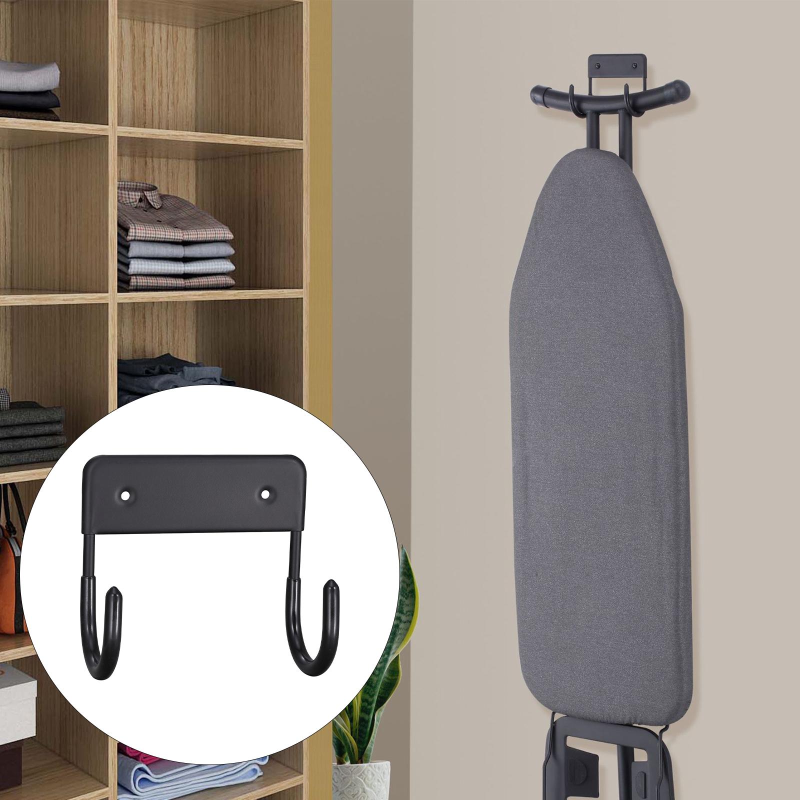 

Wall-Mounted Laundry Organizer for Ironing Boards - Space-Saving Solution
