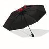 1pc Rammstein Flames Performance Themed High-quality Umbrella,Automatic Opening and Closing Umbrella,Multi-functional Umbrella G0811020