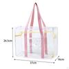 Clear Tote Bag Beach Thick PVC Female Transparent Shoulder Women Handbag