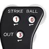 Baseball Schiedsrichter Klicker Kompakte Größe Ergonomische Form Rutschfestes 4-Rad-Design Bequemer Griff